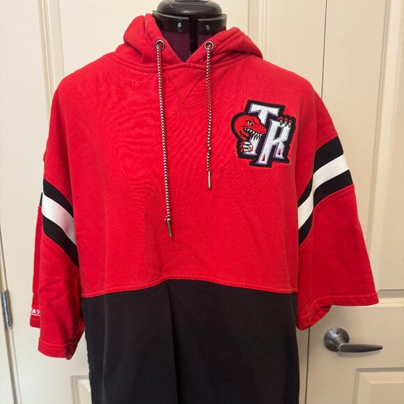 Toronto Raptors Mitchell and Ness Warmup Hoodie - Picture 1 of 7